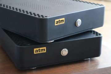 atm-audio EPM-700 class-D power amplifier with Korg Nutube triode input buffer